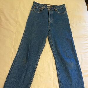 Levi’s High Rise Wide Leg Jeans
